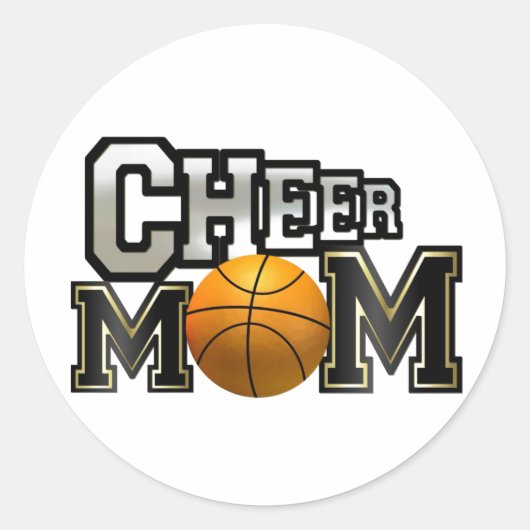 Kheer Mam (basketbal) Ronde Sticker (Voorkant)