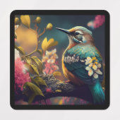 Khem Hummingbird Garden Suite Label Set (Design 1)