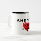 Khent M Coffee Mok (Voorkant links)