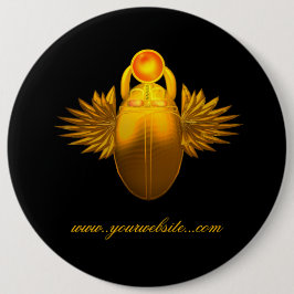 Kherpi God van de Rijzende Zon Ronde Button 6,0 Cm