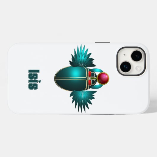 Kherpi God van de Rising, gepersonaliseerd Case-Mate iPhone Case (Achterkant (horizontaal))