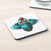 Kherpi God van de Rising Sun, de sjaalkever. Bier Onderzetter (Linkerzijde)