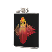 Kherpi God van de Rising Sun, de sjaalkever. Heupfles (Links)