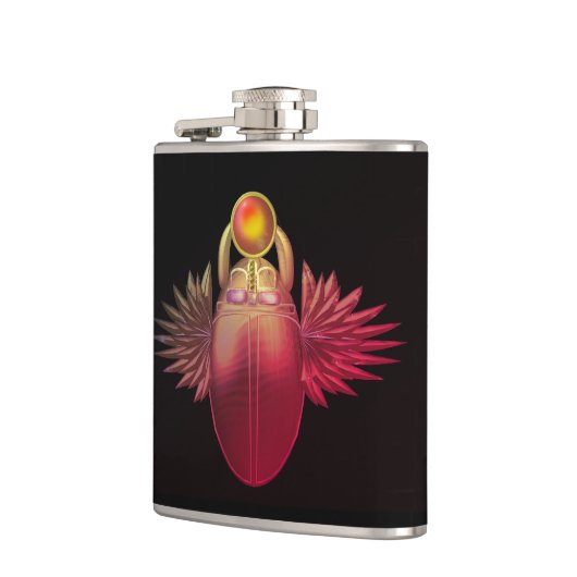 Kherpi God van de Rising Sun, de sjaalkever. Heupfles (Links)