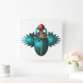 Kherpi God van de Rising Sun, de sjaalkever. Vierkante Klok (Huis)