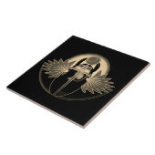 Kherpi God van de stijgende zon, het oude Egypte Tegeltje (Zijkant)