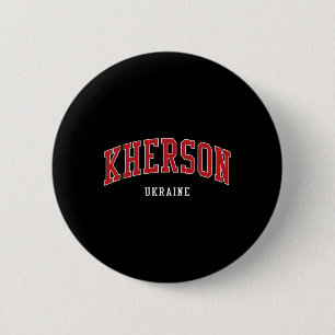Kherson Oekraïne Hoge School Universiteit Stijl Ronde Button 5,7 Cm