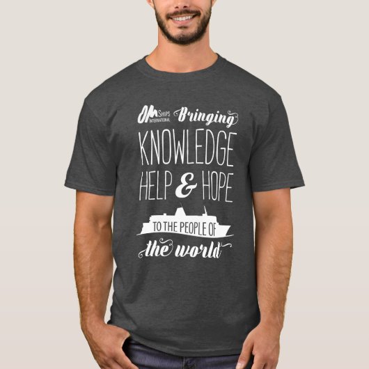 KHH Ship Grey Tshirt (Voorkant)