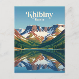 Khibiny Nationaal Park Rusland Briefkaart