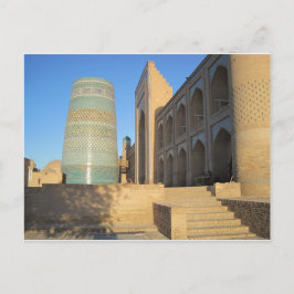 Khiva, Chiwa, Oezbekistan Kalta-Minor-Minarett Briefkaart