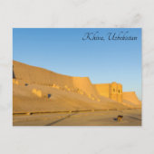 Khiva City Wall - Oezbekistan Briefkaart (Voorkant)