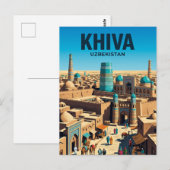 Khiva Oezbekistan Briefkaart (Voorkant / Achterkant)