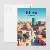 Khiva Oezbekistan Briefkaart (Voorkant / Achterkant)