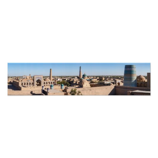 Khiva - Oezbekistan Foto Afdruk (Voorkant)