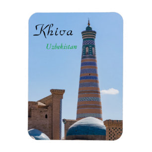 Khiva, Oezbekistan - Islam Khodja Minaret Magneet