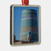 Khiva, Oezbekistan - Islam Khodja Minaret Metalen Ornament (Rechts)