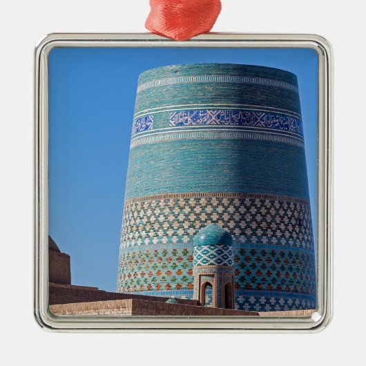 Khiva, Oezbekistan - Islam Khodja Minaret Metalen Ornament (Voorkant)