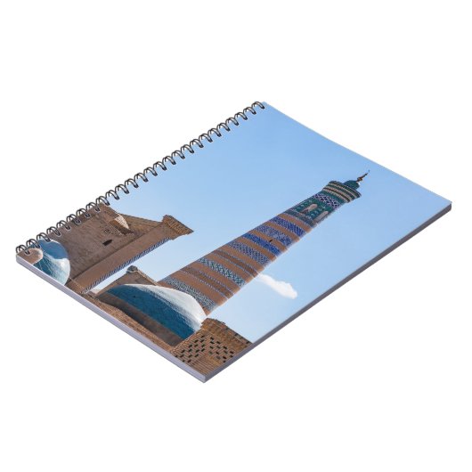 Khiva, Oezbekistan - Islam Khodja Minaret Notitieboek (Linkerzijde)