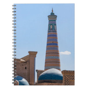 Khiva, Oezbekistan - Islam Khodja Minaret Notitieboek