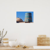 Khiva, Oezbekistan - Islam Khodja Minaret Poster (Keuken)