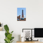 Khiva, Oezbekistan - Islam Khodja-minaret Poster (Thuiskantoor)