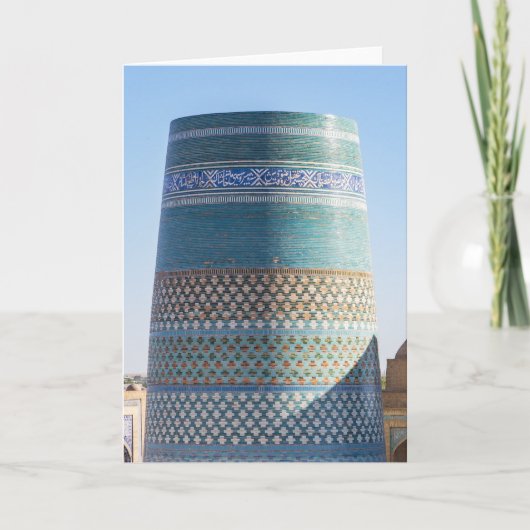 Khiva, Oezbekistan - Kalta Minor Minaret Kaart (Voorkant)