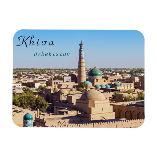 Khiva, Oezbekistan Magneet (Horizontaal)