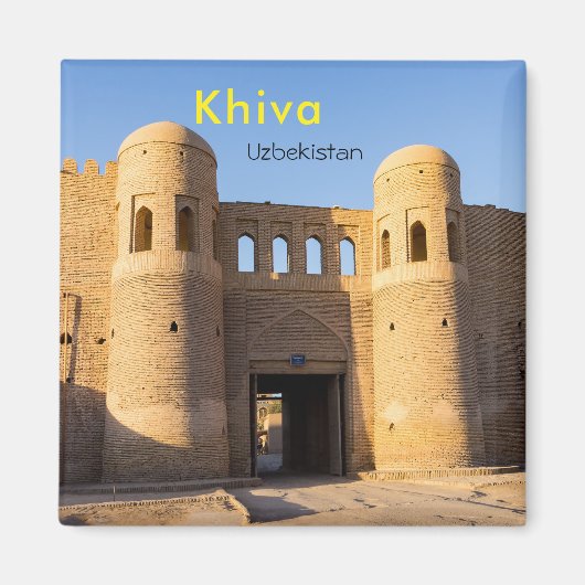 Khiva - Oezbekistan Magneet (Voorkant)