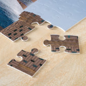 Khiva, Oezbekistan - Minaret van Islam Khodja Legpuzzel (Zijkant)