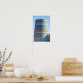 Khiva, Oezbekistan - Onvoltooide Kalta Minor-minar Poster (Keuken)