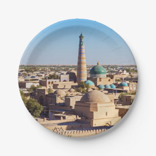 Khiva - Oezbekistan Papieren Bordje