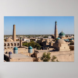 Khiva - Oezbekistan Poster