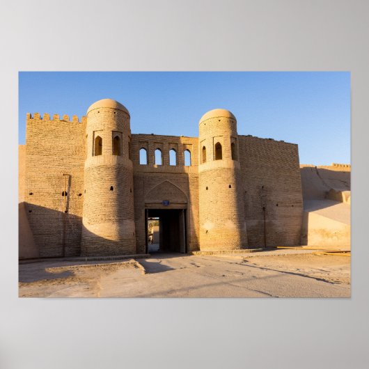 Khiva - Oezbekistan Poster (Voorkant)