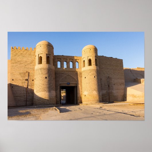 Khiva - Oezbekistan Poster (Voorkant)