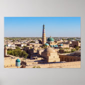 Khiva - Oezbekistan Poster (Voorkant)