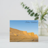 Khiva Stadsmuur - Oezbekistan Briefkaart (Staand voorkant)