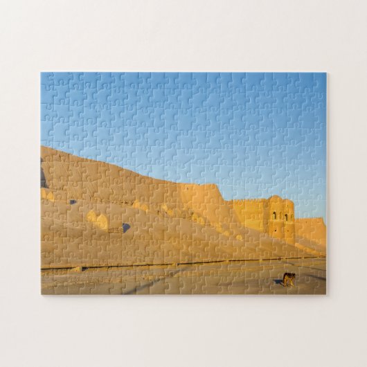 Khiva Stadsmuur - Oezbekistan Legpuzzel (Horizontaal)