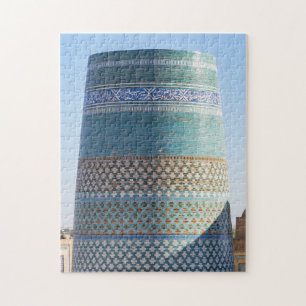 Khiva, Uzbekistan, Asia - Unfinished Kalta Minor Legpuzzel