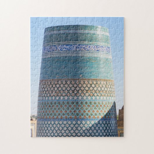 Khiva, Uzbekistan, Asia - Unfinished Kalta Minor Legpuzzel (Verticaal)