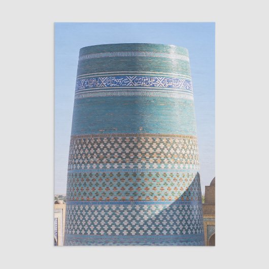 Khiva, Uzbekistan, Asia - Unfinished Kalta Minor Tissuepapier