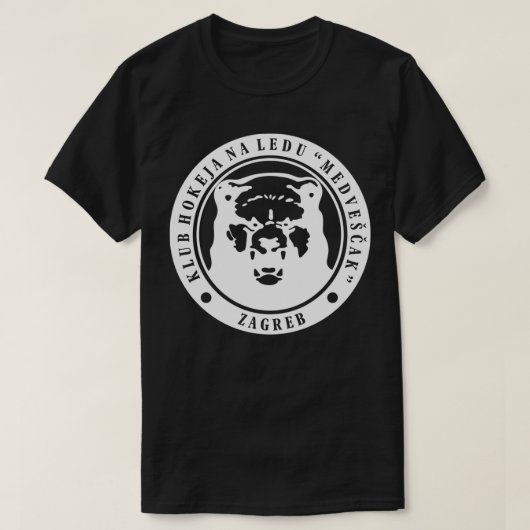 KHL Medveak Zagreb 1 T-shirt (Design voorkant)