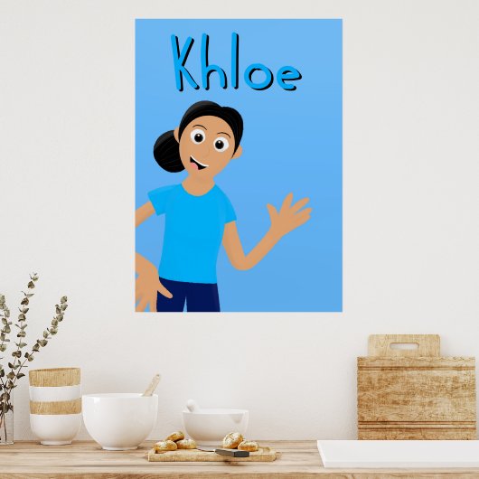 Khloe Williams Poster (Keuken)