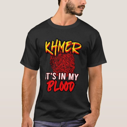 Khmer Cambodja T-shirt (Voorkant)