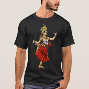 Khmer Cambodjaanse Apsara-danser T-shirt