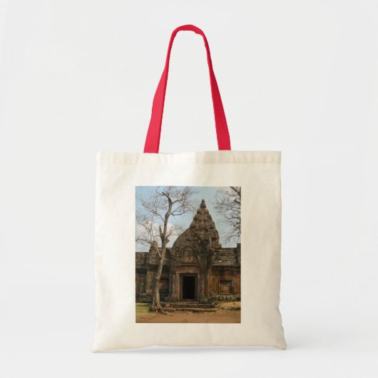Khmer Castle ... Buriram, Isaan, Thailand Tote Bag (Voorkant)