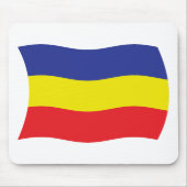 Khmer Kampuchea Krom Flag Mousepad Muismat (Voorkant)