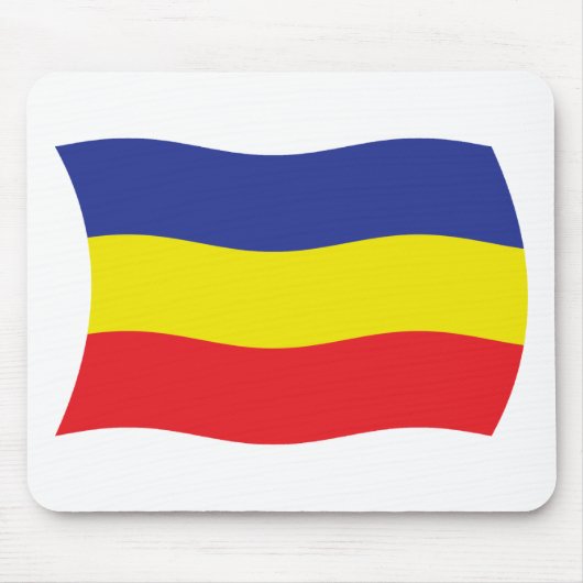 Khmer Kampuchea Krom Flag Mousepad Muismat (Voorkant)