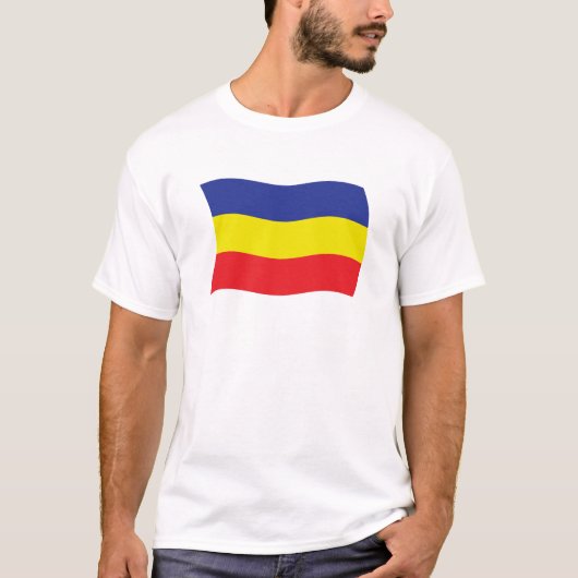 Khmer Kampuchea Krom Flag Shirt (Voorkant)