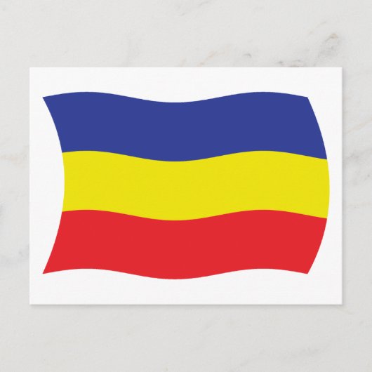 Khmer Kampuchea Krom Vlag Postkaart (Voorkant)