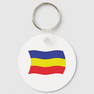 Khmer Kampuchea Krom Vlag Sleutelhanger